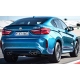 Aleron BMW X6 F16 2014-2017 M6 negro brillo