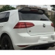 ALERON VW GOLF 7 GOLF VII 3 PUERTAS 5 PUERTAS 2012-2020 NEGRO BRILLO