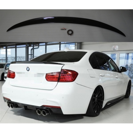 ALERÓN TRASERO BMW SERIE 3 F30 SEDÁN PERFORMANCE NEGRO BRILLO