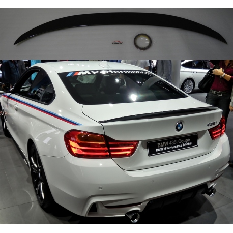 ALERÓN TRASERO BMW SERIE 4 F32 COUPE PERFORMANCE NEGRO BRILLO