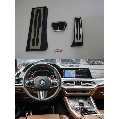 PEDALES APOYAPIE REPOSAPIES BMW X5 G05 X6 G06 X7 G07 CAMBIO AUTOMATICO