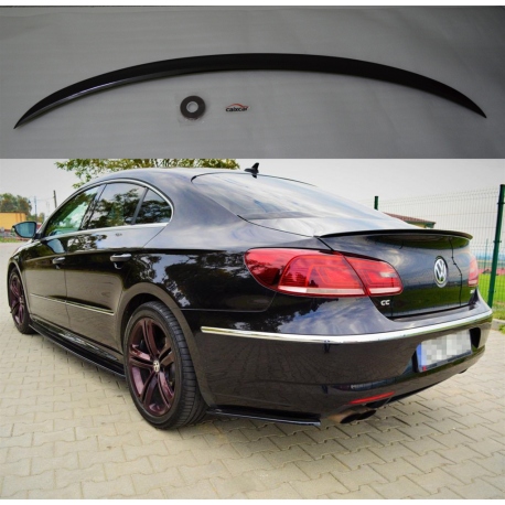 ALERON VW CC DE 2011 A 2016 PASSAT CC DE 2008 A 2012 ALERÓN NEGRO BRILLO SPOILER
