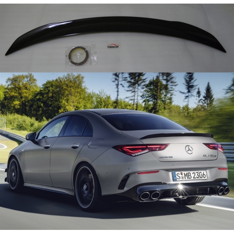 Aleron Mercedes Benz clase CLA C118 alerón negro brillo spoiler