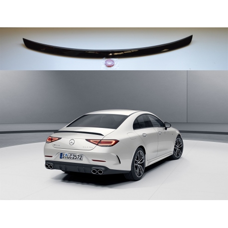 Aleron Mercedes Benz CLS COUPE C257 2018-  alerón negro brillo spoiler