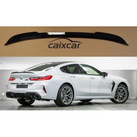 ALERON BMW SERIE 8 G16 GRAN COUPE DESDE 2018ALERÓN NEGRO BRILLO SPOILER