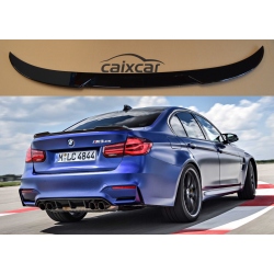 ALERÓN BMW SERIE 3 F30  DESDE 2011-2019 NEGRO BRILLO SPOILER TIPO CS