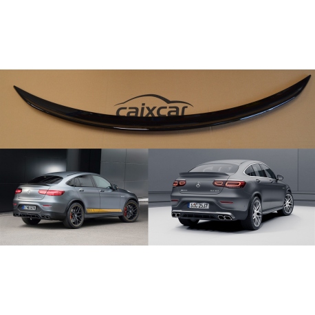 Aleron Mercedes Benz GLC COUPE C253 DESDE 2016 alerón negro brillo spoiler GLC 63