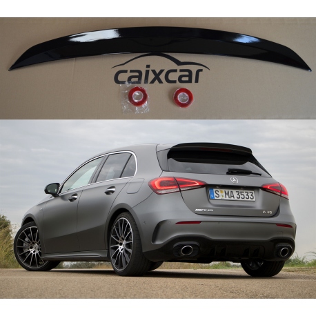 ALERON MERCEDES BENZ CLASE A W177 DESDE 2018 NEGRO BRILLO SPOILER
