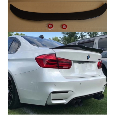 ALERÓN BMW SERIE 3 F30 DESDE 2011-2019 NEGRO BRILLO SPOILER
