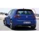 ALERON LATERAL VW GOLF 7 GOLF VI VII PUERTAS ALERÓN NEGRO BRILLO SPOILER