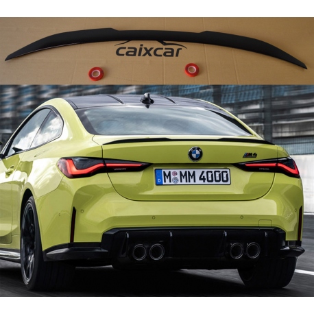 ALERÓN TRASERO BMW SERIE 4 G22 2020- COUPE PERFORMANCE NEGRO BRILLO
