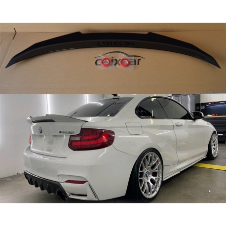 ALERÓN BMW SERIE 2 F22 F87 DESDE 2013- NEGRO BRILLO SPOILER