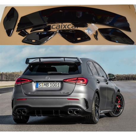 ALERON MERCEDES BENZ CLASE A W177 DESDE 2018 NEGRO BRILLO SPOILER