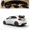 ALERON MERCEDES BENZ CLASE A W176 2013-2018 NEGRO BRILLO SPOILER