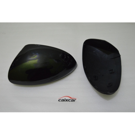 CARCASAS DE RETROVISORES CARCASA DE ESPEJO PARA VW TIGUAN I de 2007 a 2018 NEGRO BRILLO