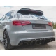 ALERÓN TRASERO AUDI A3 S3 8V SPORTBACK NEGRO BRILLO