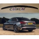 Aleron Audi A4 S4 B9 sedan 2016 - 2022 negro brillo spoiler