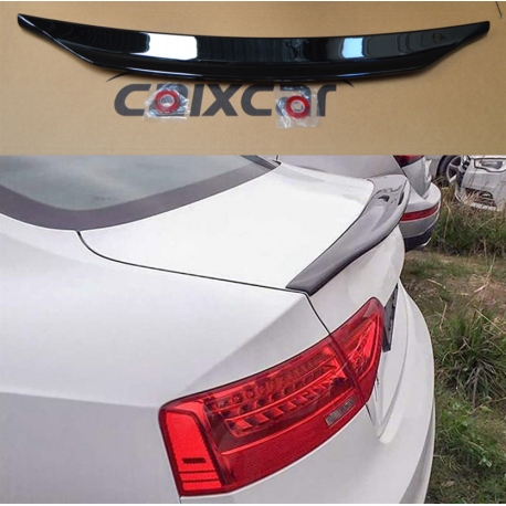 Aleron Audi A5 B8 coupe 2008-2015 negro brillo spoiler
