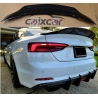 Aleron Audi A5 B9 SPORTBACK 2016 - 2022 negro brillo