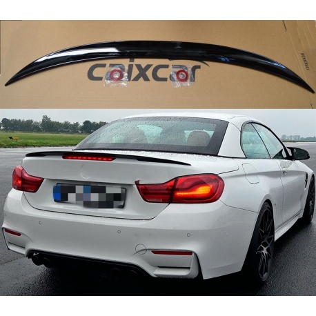 ALERON BMW F33 SERIE 4 BMW Serie 4 Convertible 2014-2020 ALERÓN NEGRO BRILLO SPOILER