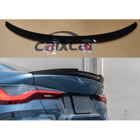 ALERON BMW SERIE 4 G26 GRAN COUPE DESDE 2021  ALERÓN NEGRO BRILLO SPOILER