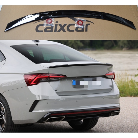 ALERON SKODA OCTAVIA DESDE 2019 ALERÓN NEGRO BRILLO SPOILER