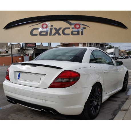 Aleron Mercedes Benz CLASE SLK R171 2005-2018 alerón negro brillo spoiler