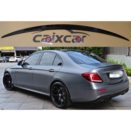 Aleron Mercedes Benz Clase E W213 AMG 2016-2023 negro brillo