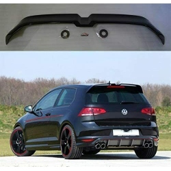 ALERON VW GOLF 7 GOLF VII 3 PUERTAS 5 PUERTAS ALERÓN NEGRO BRILLO SPOILER
