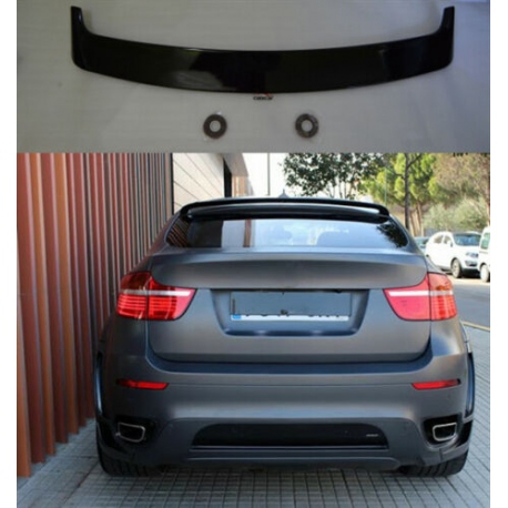 ALERÓN DE TECHO BMW X6 E71 DESDE 2007 A 2014 ALERON SPOILER NEGRO BRILLO