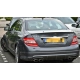 ALERON MERCEDES BENZ CLASE C W204 C63 2007-2015 ALERÓN NEGRO BRILLO SPOILER