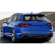 Aleron Audi A4 B9 avant allroad2016- negro brillo spoiler SLINE