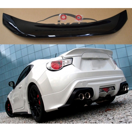 Aleron TOYOTA GT86 negro brillo spoiler