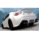 Aleron TOYOTA GT86 negro brillo spoiler
