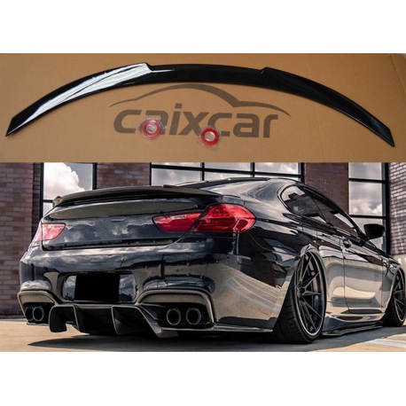 ALERÓN BMW SERIE 6 COUPE F12 F13 DESDE 2011-2017 NEGRO BRILLO SPOILER