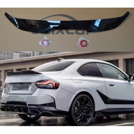 ALERON BMW SERIE 2 G42 COUPE DESDE 2021- ALERÓN NEGRO BRILLO SPOILER