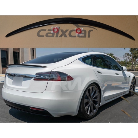 ALERÓN SPOILER TRASERO TESLA MODEL S 2013-2021 PERFORMANCE NEGRO