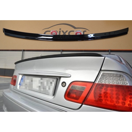 ALERON BMW SERIE 3 E46 DESDE 1997 A 2004 ALERÓN NEGRO BRILLO SPOILER