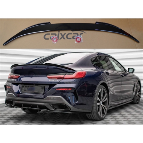 ALERON BMW SERIE 8 G16 GRAN COUPE DESDE 2018ALERÓN NEGRO BRILLO SPOILER