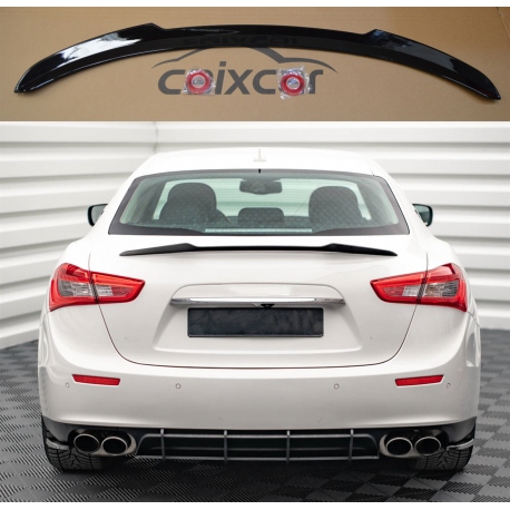 ALERON Maserati Ghibli DESDE 2014 A 2019 ALERÓN NEGRO BRILLO SPOILER