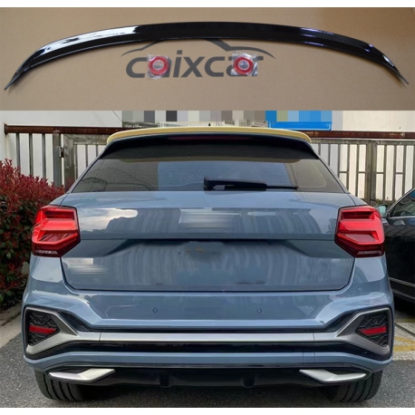 ALERON AUDI Q2 DESDE 2016 ALERÓN NEGRO BRILLO SPOILER