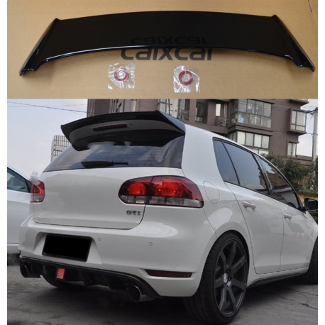 ALERON VW GOLF 6 GTI GOLF VI GTI 5 PUERTAS ALERÓN NEGRO BRILLO SPOILER