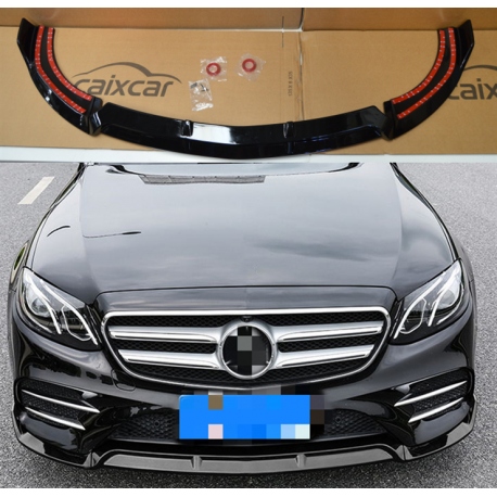 LABIO DELANTERO MERCEDES BENZ CLASE E W213 AMG DESDE 2016-2019 FRONT SPLITTER LIP