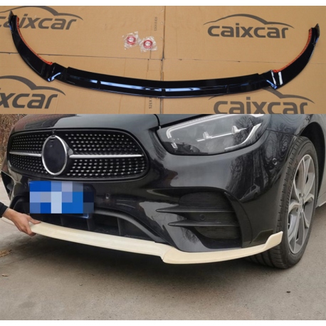 LABIO DELANTERO MERCEDES BENZ CLASE E W213 AMG DESDE 2020-2023 FRONT SPLITTER LIP