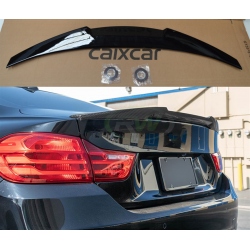 ALERÓN TRASERO BMW SERIE 4 F32 DF COUPE PERFORMANCE ALERON NEGRO BRILLO SPOILER