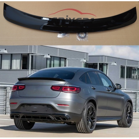 Aleron Mercedes Benz GLC COUPE C253 DESDE 2016 alerón negro brillo spoiler GLC 63