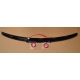 Aleron Audi A4 B8.5 sedan de 2012 a 2015 alerón negro brillo spoiler
