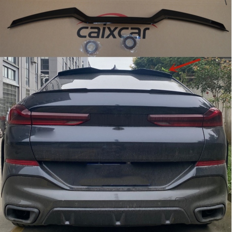 Aleron BMW X6 G06 2020- Techo negro brillo