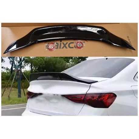 ALERÓN SPOILER TRASERO AUDI A3 8Y SEDÁN NEGRO BRILLO 2020-