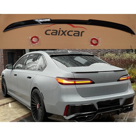 Aleron BMW SERIE 7 G70 2023- negro brillo SPOILER